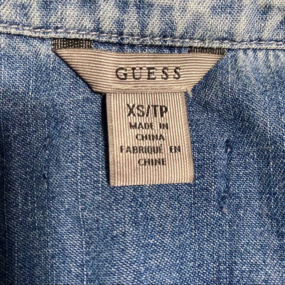 GUESS Light Denim Dress - Picture 4 of 4